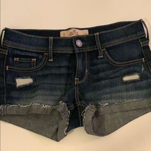 Hollister short short low rise shorts